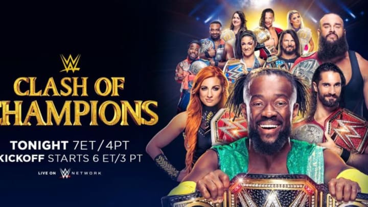 WWE Clash of Champions 2019 takes place on Sunday, September 15, 2019. Photo courtesy WWE.com