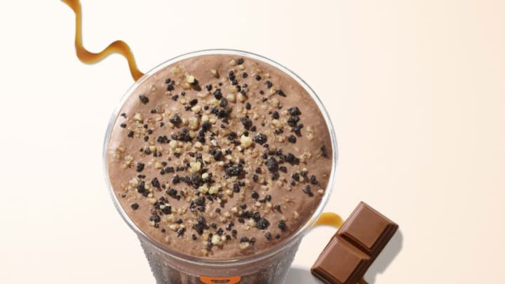Dunkin Caramel Chocolate Cold Brew, photo provided by Dunkin