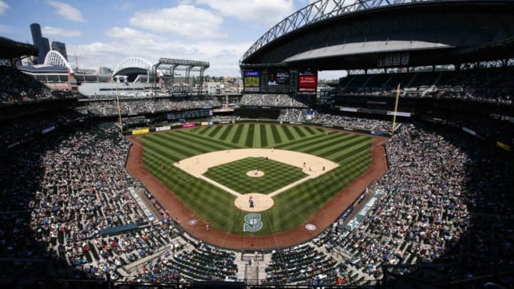Jul 17, 2016; Seattle, WA, USA; General view of at Safeco Field during the sixth inning of a game between the Seattle Mariners and Houston Astros. Houston defeated Seattle, 8-1. Mandatory Credit: Joe Nicholson-USA TODAY Sports