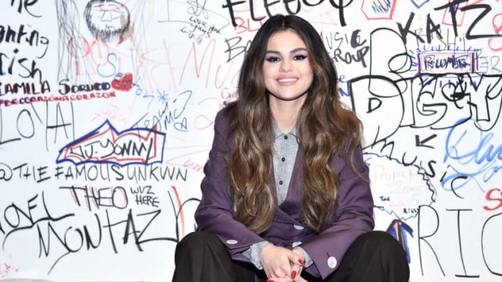 NEW YORK, NEW YORK - OCTOBER 29: (EXCLUSIVE COVERAGE) Selena Gomez visits Music Choice on October 29, 2019 in New York City. (Photo by Steven Ferdman/Getty Images for ABA)