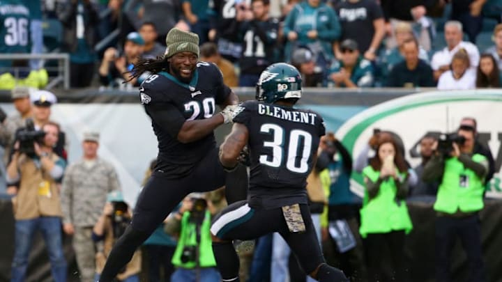 PHILADELPHIA, PA - NOVEMBER 05: Running back Corey Clement