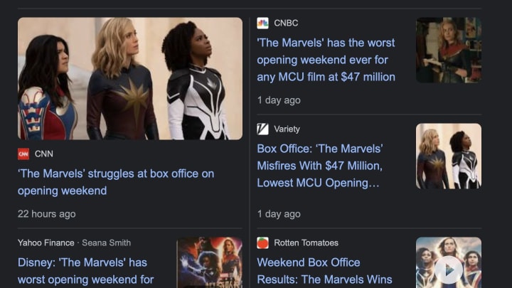 The Marvels is too good to be bombing at the box office