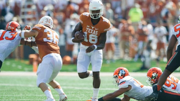 AUSTIN, TX - SEPTEMBER 26: Tyrone Swoopes