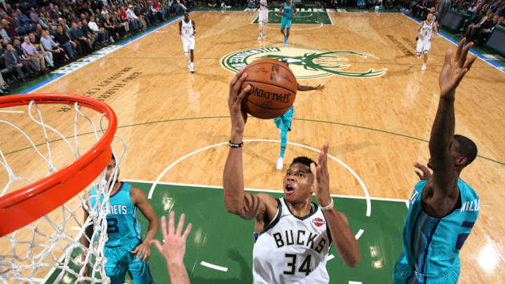 MILWAUKEE, WI - OCTOBER 23: (Photo by Gary Dineen/NBAE via Getty Images)