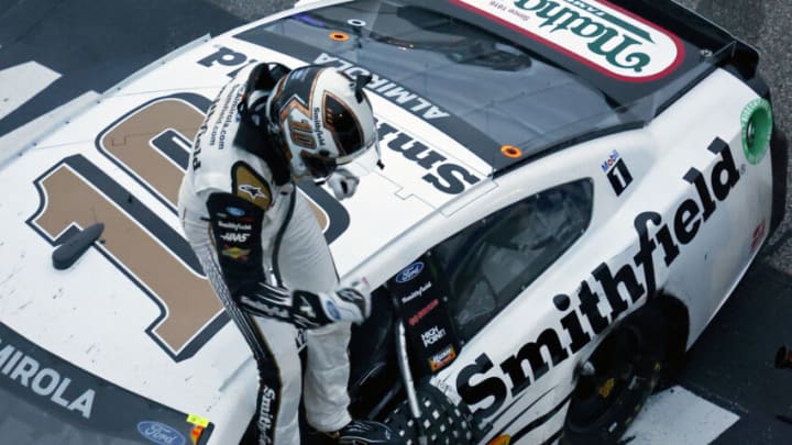 Aric Almirola, Stewart-Haas Racing, NASCAR (Photo by Jared C. Tilton/Getty Images)