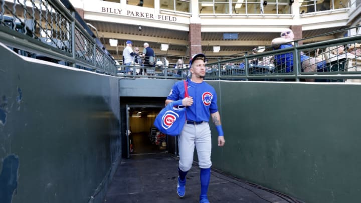 Chicago Cubs infielder Hernan Perez (Photo by Ralph Freso/Getty Images)