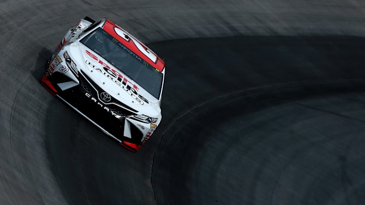 BRISTOL, TN – AUGUST 17: Erik Jones, driver of the #20 Sport Clips Toyota (Photo by Sean Gardner/Getty Images)