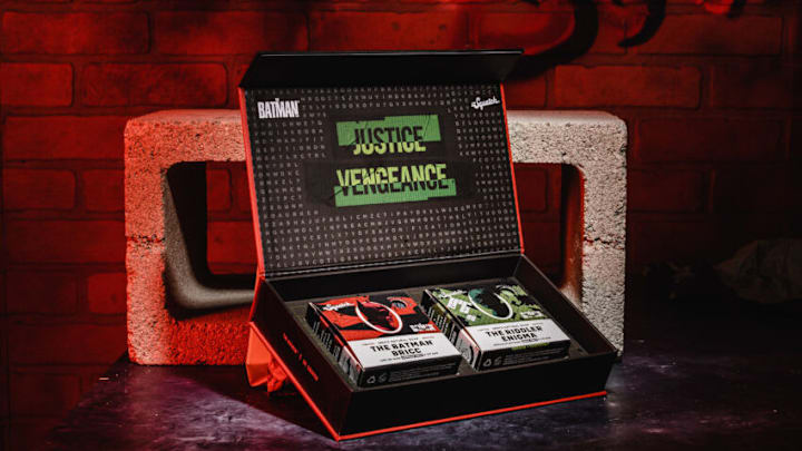 Discover the Dr. Squatch x 'The Batman' collection of soaps. Photo courtesy of Dr. Squatch.