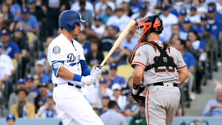 LOS ANGELES, CA - MARCH 29: Cody Bellinger (Photo by Harry How/Getty Images)