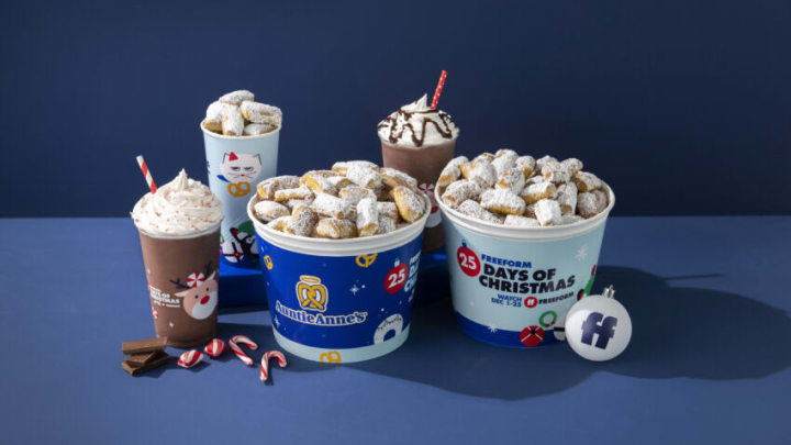 Auntie Anne’s is partnering with Freeform to put a new twist on old holiday favorites