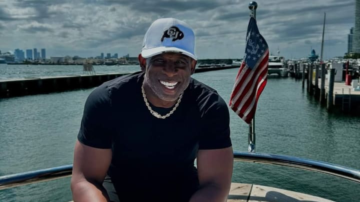 Deion Sanders gives a tour of luxurious yacht in Miami  