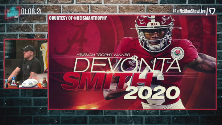 Devonta Smith Wins Heisman - The Pat McAfee Show Devonta Smith Wins Heisman - The Pat McAfee Show