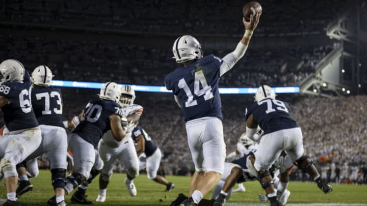 Sean Clifford #14 of the Penn State Nittany Lions (Photo by Scott Taetsch/Getty Images)
