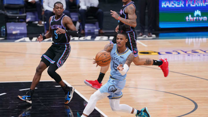 Ja Morant, Memphis Grizzlies Mandatory Credit: Cary Edmondson-USA TODAY Sports