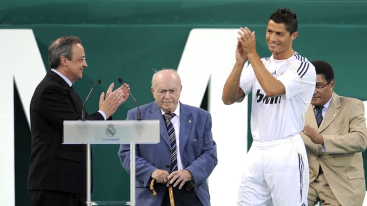 Real Madrid, Cristiano Ronaldo (Photo credit should read PIERRE-PHILIPPE MARCOU/AFP via Getty Images)