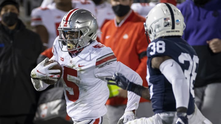 The Ohio State Football team hasn’t had an issue with Penn State recently. Will Wisconsin on Saturday? (Photo by Scott Taetsch/Getty Images)
