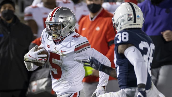 Last season’s contest in State College wasn’t even close. Can the Ohio State Football team repeat that performance? (Photo by Scott Taetsch/Getty Images)