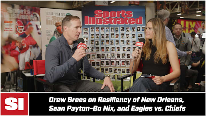 Drew Brees Talks Resiliency of New Orleans, Being Ambassador for SB 59