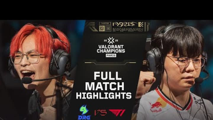 DRG vs. T1 | MATCH HIGHLIGHTS | VALORANT Champions Paris 2025 - Group Stage