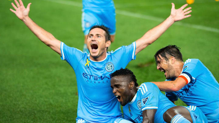 NEW YORK, NY - SEPTEMBER 01: Midfielder Frank Lampard