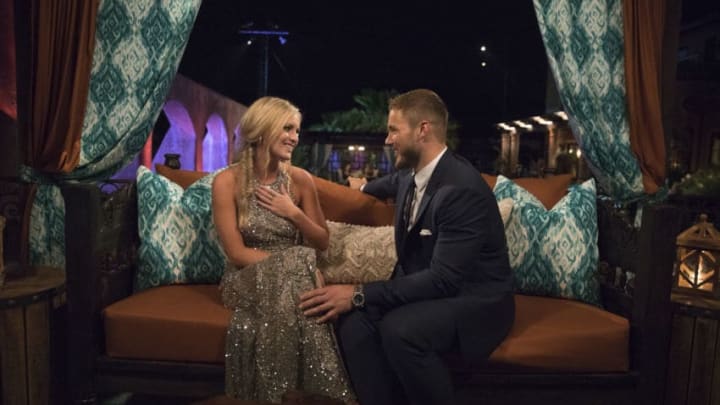 THE BACHELOR - "Episode 2301" - What does a pageant star who calls herself the "hot-mess express," a confident Nigerian beauty with a loud-and-proud personality,; a deceptively bubbly spitfire who is hiding a dark family secret, a California beach blonde who has a secret that ironically may make her the BachelorÕs perfect match, and a lovable phlebotomist all have in common? TheyÕre all on the hunt for love with Colton Underwood when the 23rd edition of ABCÕs hit romance reality series "The Bachelor" premieres with a live, three-hour special on MONDAY, JAN. 7 (8:00-11:00 p.m. EST), on The ABC Television Network. (ABC/Rick Rowell)ERIKA, COLTON UNDERWOOD