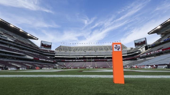 Oct 7, 2023; College Station, Texas, USA; General view of Kyle Field before the game between the Texas A&M Aggies and the Alabama Crimson Tide. Mandatory Credit: Troy Taormina-USA TODAY Sports
