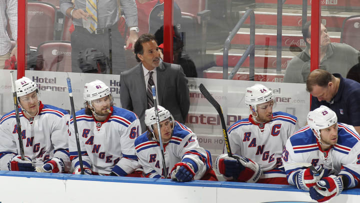 Head coach John Tortorella of the New York Rangers(Photo by Joel Auerbach/Getty Images)