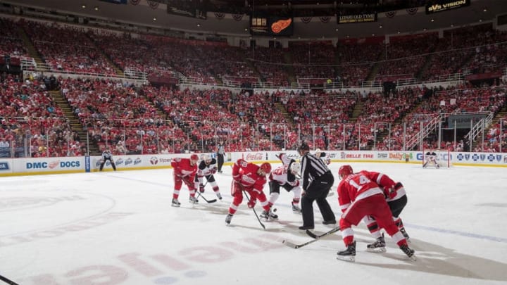 DETROIT, MI - APRIL 09: Henrik Zetterberg