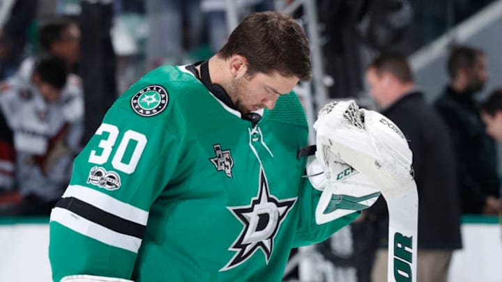DALLAS, TX - OCTOBER 17: Ben Bishop