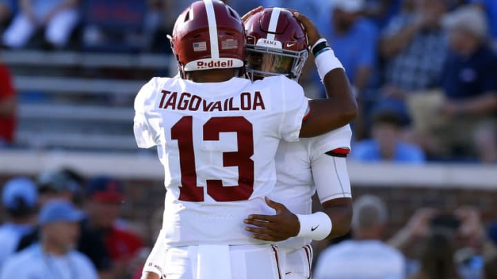 <> at Vaught-Hemingway Stadium on September 15, 2018 in Oxford, Mississippi.