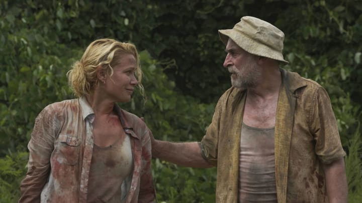 The Walking Dead 105. Laurie Holden as Andrea and Jeffrey DeMunn as Dale