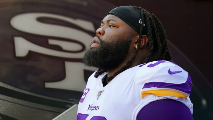 Linval Joseph #98 of the Minnesota Vikings (Photo by Thearon W. Henderson/Getty Images)