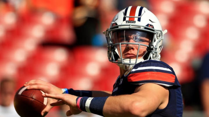 Bo Nix #10 of the Auburn Tigers (Photo by Mike Ehrmann/Getty Images)