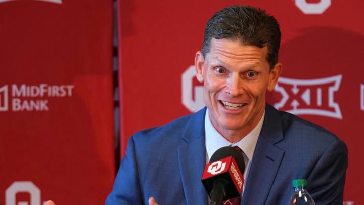 New OU football coach Brent Venables has rallied the fan base since returning to Norman.venables1