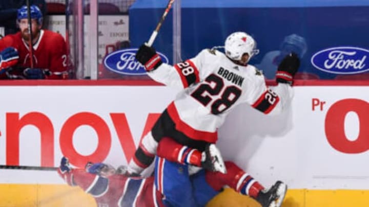 MONTREAL, QC – MARCH 02: Connor Brown #28 of the Ottawa Senators . (Photo by Minas Panagiotakis/Getty Images)