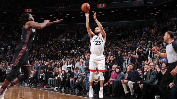 Brooklyn Nets Fred VanVleet. Mandatory Copyright Notice: Copyright 2018 NBAE (Photo by Nathaniel S. Butler/NBAE via Getty Images)