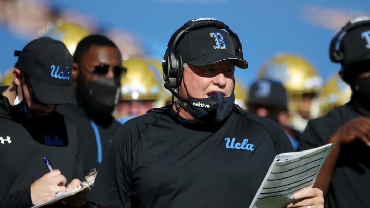 Head coach Chip Kelly of the UCLA Bruins. (Photo by Katelyn Mulcahy/Getty Images)