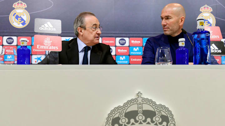 Real Madrid, Zinedine Zidane, Florentino Perez