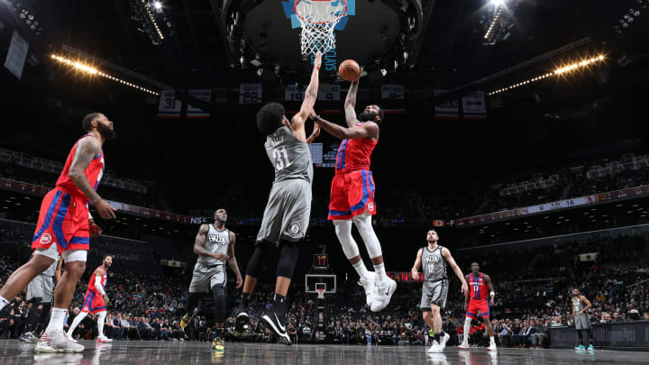 Andre Drummond #0 of the Detroit Pistons (Photo by Nathaniel S. Butler/NBAE via Getty Images)