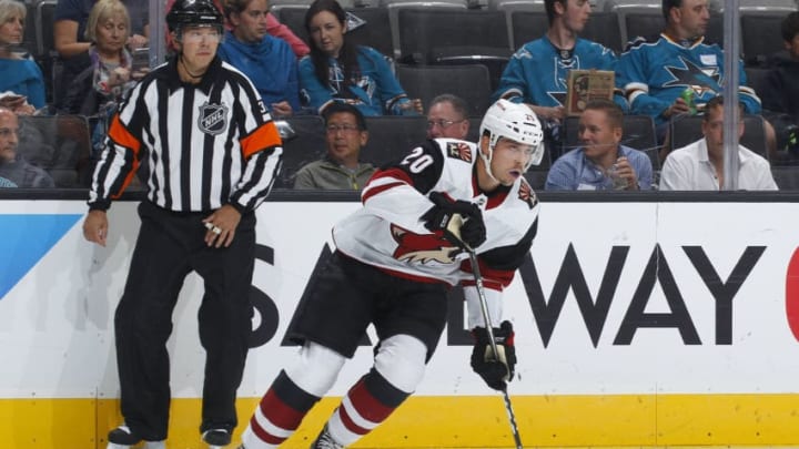 SAN JOSE, CA - SEPTEMBER 30: Dylan Strome