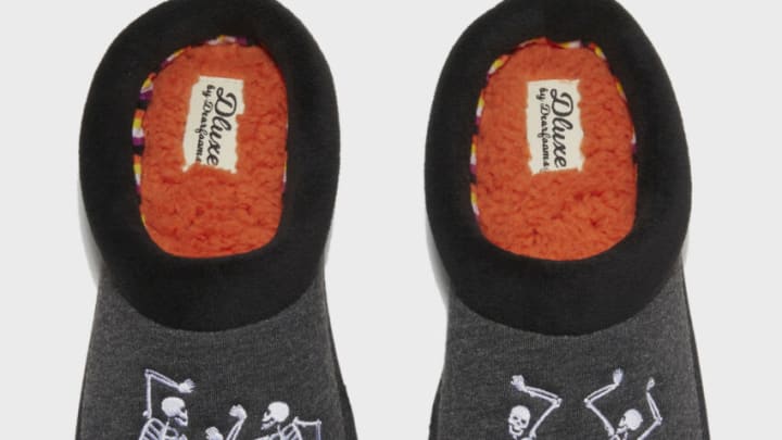 Exclusive Target Halloween Slippers From Dearfoams. Image courtesy of Target