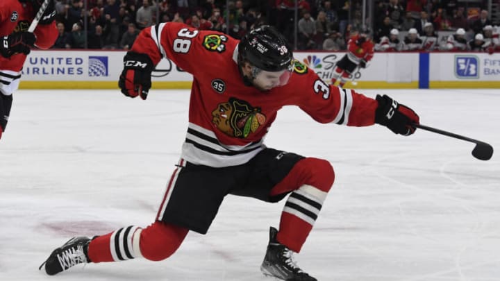 Edmonton Oilers should trade for Chicago Blackhawks left wing Brandon Hagel (38) Mandatory Credit: Matt Marton-USA TODAY Sports