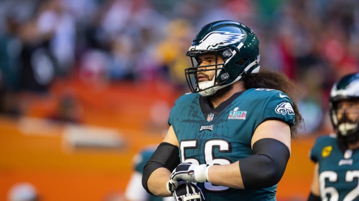 The Eagles should have found a way to re-sign Isaac Seumalo. Mandatory Credit: Mark J. Rebilas-USA TODAY Sports