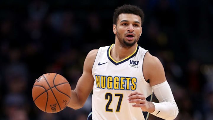 DENVER, CO - JANUARY 22: Jamal Murray