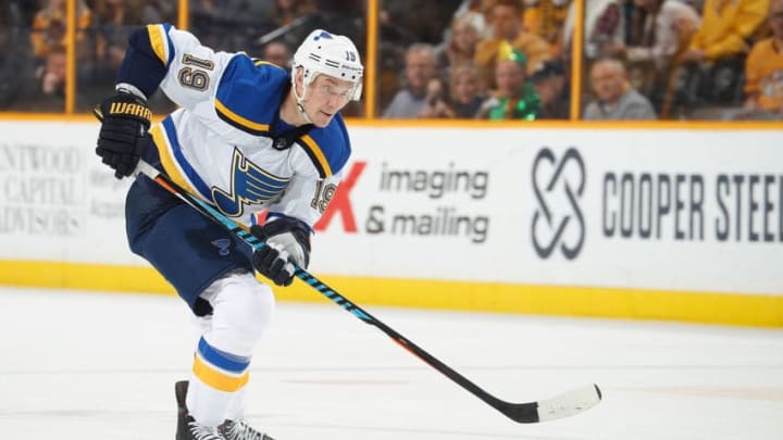 NASHVILLE, TN - FEBRUARY 13: Jay Bouwmeester