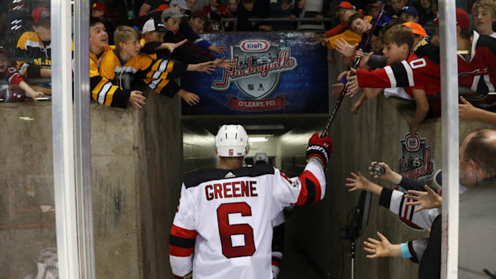 SUMMERSIDE, PE - SEPTEMBER 25: Andy Greene
