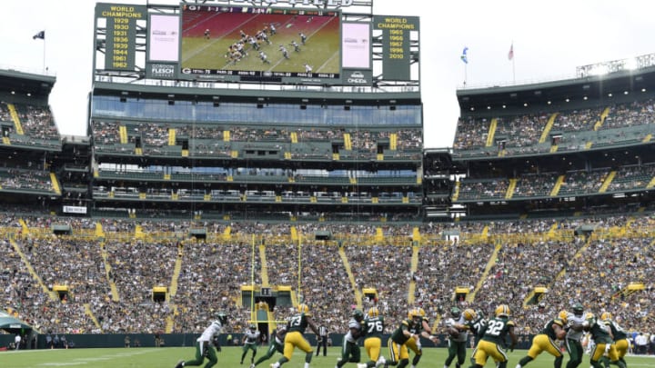 Lambeau Field covered in snow for Packers-Seahawks is picture perfect