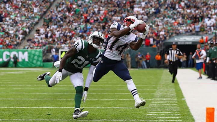 EAST RUTHERFORD, NJ - OCTOBER 15: wide receiver Brandin Cooks