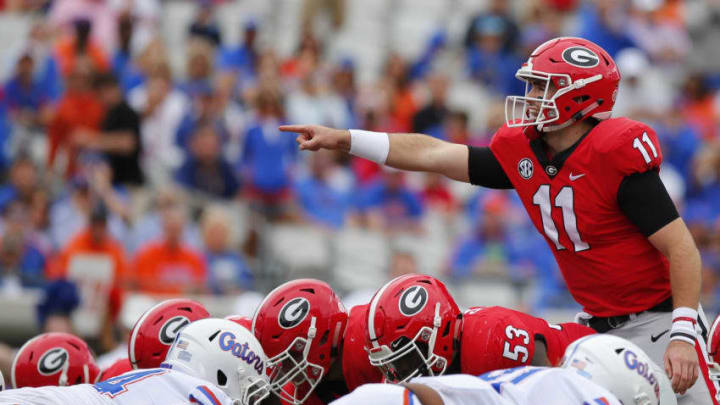 Jake Fromm, Georgia Bulldogs. (Photo by David Rosenblum/Icon Sportswire via Getty Images)