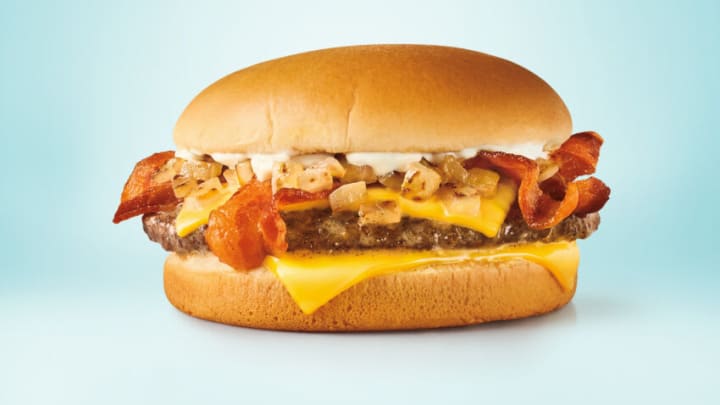Sonic’s Steak Butter Bacon Cheeseburger, photo provided by Sonic